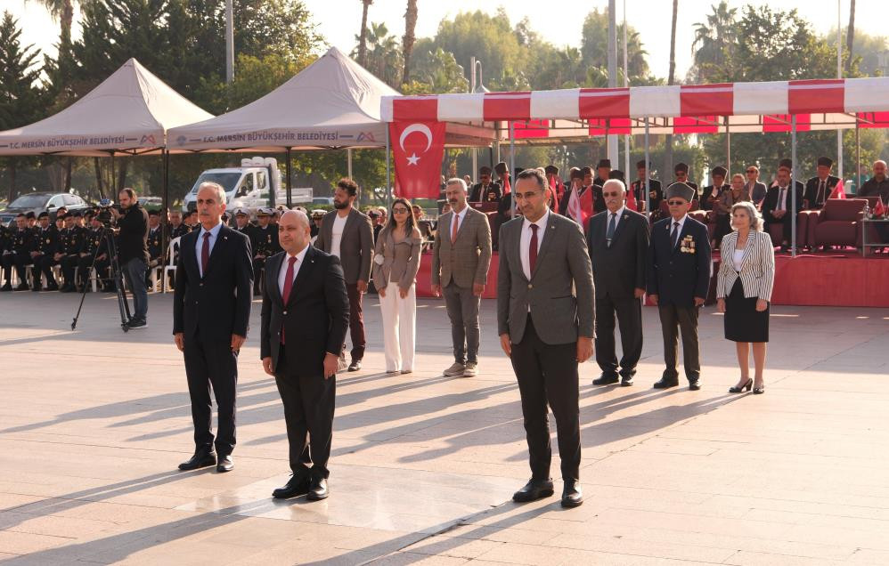 KKTC'nin kuruluşunun 41. yıl dönümü Mersin'de törenle kutlandı