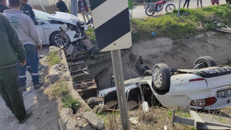 Mersin'de trafik kazası: 1 ölü, 3 yaralı