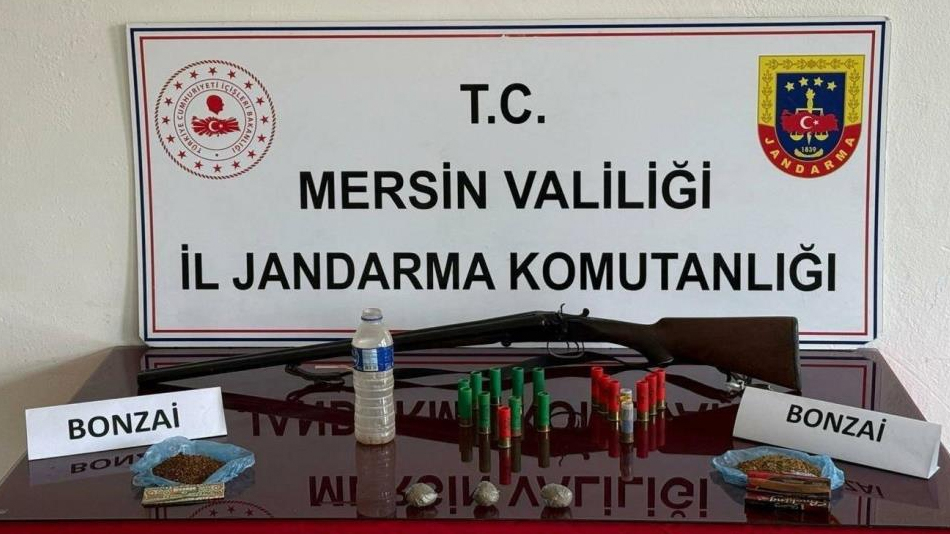 Mersin'de uyuşturucu operasyonu 4 şüpheli yakalandı