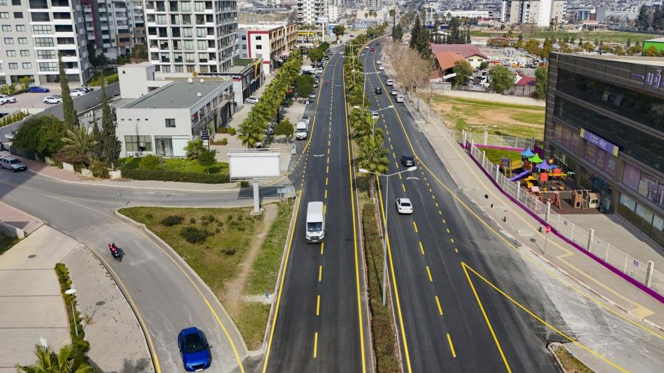  Mersin'de yol güvenliği ve konforu artıyor